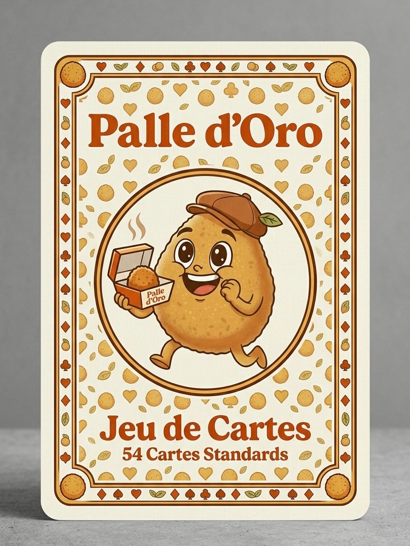 Jeu de cartes Palle d’Oro – 54 cartes