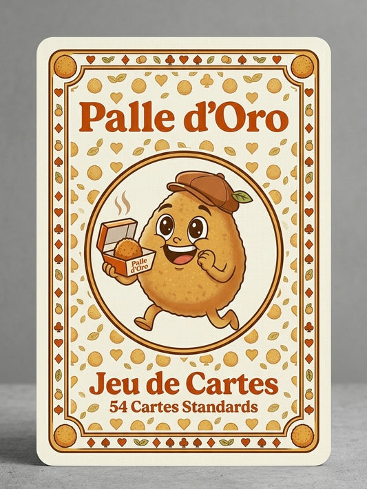 Jeu de cartes Palle d’Oro – 54 cartes